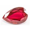 Image 1 : 27.80ct Pear Cut Red Natural Ruby GGL