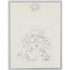 Image 6 : American Ink on Paper Inscribed Keith Haring