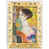Image 2 : Austrian Oil on Canvas Signed Gustav Klimt