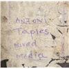 Image 7 : Spanish Abstract Mixed Media Signed Tapies