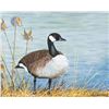 Image 1 : American Oil on Canvas Duck Signed O. J. Gromme