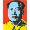 Image 1 : Andy Warhol Style Mao Portrait Signed Matthew