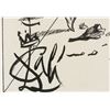 Image 4 : Spanish Surrealist Ink on Paper Signed "Dali"
