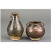 Image 7 : Two Tang Style Black Glazed Small Pottery Jars