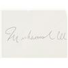 Image 2 : Muhammad Ali 1942-2016 American Autograph Card