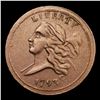 Image 2 : *HIGHLIGHT OF ENTIRE AUCTION* 1793 C-1 R3 Liberty Cap half cent 1/2c Graded xf45 By SEGS (fc)