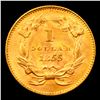 Image 3 : *HIGHLIGHT OF NIGHT* 1855 TY 2 Gold Dollar $1 Graded ms65+ By SEGS (fc)