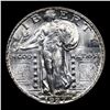 Image 2 : ***Auction Highlight*** 1927-d Standing Liberty Quarter 25c Graded ms65+ By SEGS (fc)