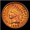 Image 2 : ***Auction Highlight*** 1890 Indian Cent 1c Graded ms65 rb By SEGS (fc)