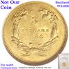Image 7 : *HIGHLIGHT OF ENTIRE AUCTION* 1854-o Three Dollar Gold $3 Graded ms63 details By SEGS (fc)