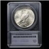 Image 5 : *HIGHLIGHT OF NIGHT* 1924-s TOP POP Peace Dollar $1 Graded ms66 By SEGS (fc)