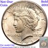 Image 6 : *HIGHLIGHT OF NIGHT* 1924-s TOP POP Peace Dollar $1 Graded ms66 By SEGS (fc)