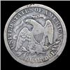 Image 3 : ***Auction Highlight*** 1872-cc Briggs 1-A Seated Liberty Quarter 25c Graded f15 By SEGS (fc)