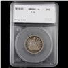 Image 4 : ***Auction Highlight*** 1872-cc Briggs 1-A Seated Liberty Quarter 25c Graded f15 By SEGS (fc)