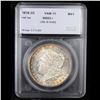 Image 4 : ***Auction Highlight*** 1878-cc Top 100 Vam 11 I3 R5 Morgan Dollar $1 Graded ms63+ By SEGS (fc)
