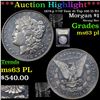 Image 1 : ***Auction Highlight*** 1878-p 7/8 TF 7/7tf Vam 41 Top 100 I5 R5 Morgan Dollar $1 Graded Select Unc 