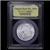 Image 4 : ***Auction Highlight*** 1834 O-111 Capped Bust Half Dollar 50c Graded Select+ Unc By USCG (fc)