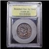 Image 4 : ***Auction Highlight*** 1842 Braided Hair Large Cent 1c Graded Choice Unc BN By USCG (fc)