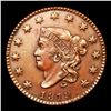 Image 2 : ***Auction Highlight*** 1819 N-8 Coronet Head Large Cent 1c Graded Select Unc BN By USCG (fc)