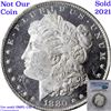 Image 8 : ***Auction Highlight*** 1880-o Morgan Dollar $1 Graded Select Unc+ DMPL By USCG (fc)