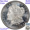Image 8 : ***Auction Highlight*** 1881-o Mint Error Morgan Dollar $1 Graded GEM Unc DMPL By USCG (fc)