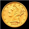 Image 2 : ***Auction Highlight*** 1906-d Gold Liberty Half Eagle $5 Grades Select Unc (fc)