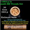 Image 1 : Shotgun Lincoln 1c roll, 1962-p 50 pcs Brandt Wrapper Grades