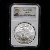Image 2 : 2013 First Releases Silver Eagle Dollar $1 Graded ms70 By NGC