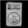Image 2 : NGC 2013 First Releases Silver Eagle Dollar $1 Graded ms70 By NGC