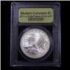 Image 2 : 2011-S U.S. Army Modern Commem Dollar $1 Graded ms70, Perfection by USCG