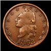 Image 2 : 1863 Liberty Cap Civil War Token 1c Grades xf