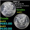 Image 1 : 1881-p Morgan Dollar $1 Grades Select+ Unc