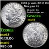Image 1 : 1882-p vam 32 I3 R6 Morgan Dollar $1 Grades Select Unc