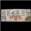 Image 2 : 1858 $1 MACOMB COUNTY, Mt.CLEMENS, STATE MICHIGAN Confederate Currency Grades vf++