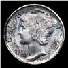 Image 2 : 1940-s Mercury Dime 10c Grades Gem++ Unc