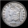Image 2 : 1836 Capped Bust Half Dime 1/2 10c Grades AU Details