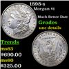 Image 1 : 1898-s Morgan Dollar $1 Grades Unc Details