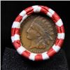 Image 2 : Indian cent 1c orig roll, 1909 end S other end