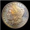 Image 2 : 1886-p Rainbow Toned Morgan Dollar $1 Grades Choice Unc PL