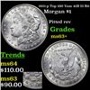 Image 1 : 1921-p Top 100 Vam 41B I3 R6 Morgan Dollar $1 Grades Select+ Unc