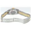 Image 6 : Rolex Mens 2 Tone Champagne Linen Index 36MM Datejust Wristwatch Oyster Perpetua