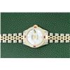 Image 4 : Rolex Ladies 2 Tone MOP & Sapphire Diamond Datejust Wriswatch With Rolex Box 26M