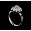 Image 4 : 1.27 ctw Diamond Ring - 14KT White Gold