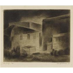 COREEN SPELLMAN (1905-1978) Building,