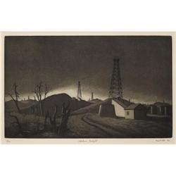 J. J. MCVICKER, aquatint on paper