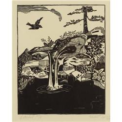 EVERETT SPRUCE, Early Texas Art, print, 1935