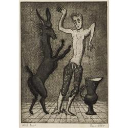 BROR UTTER, Early Texas Art, etching