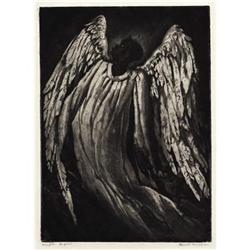 BLANCHE MCVEIGH, Early Texas Art, aquatint