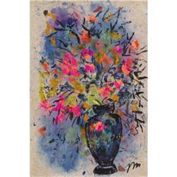 JOSEPHINE MAHAFFEY, Early Texas Art, w/c