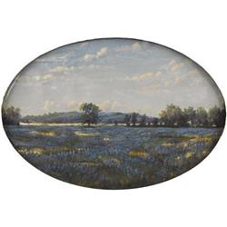 HENRY EINFELDT, Early Texas Art, o/c, 1944